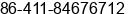 Fax number of Mr. Craig Li Harry Huang at Dalian