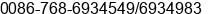 Fax number of Ms. magic su at CHAOZHOU CITY